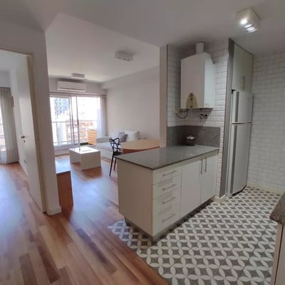 Rent of a bright cozy 2-room apartment, 42 m², Palermo, Buenos Aires, Argentina